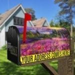 Sunrise Over the Wildflowers Meadow Decorative Curbside Farm Mailbox Cover