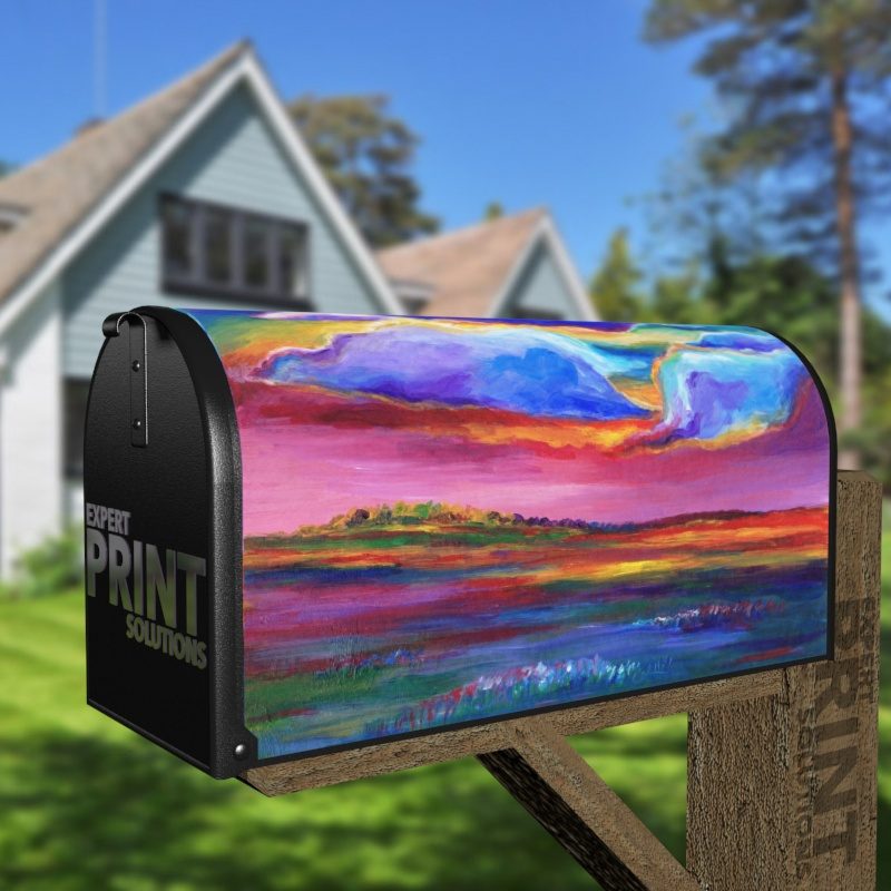 Beautiful Fantasy Landscapes #1 Decorative Curbside Farm Mailbox Cover