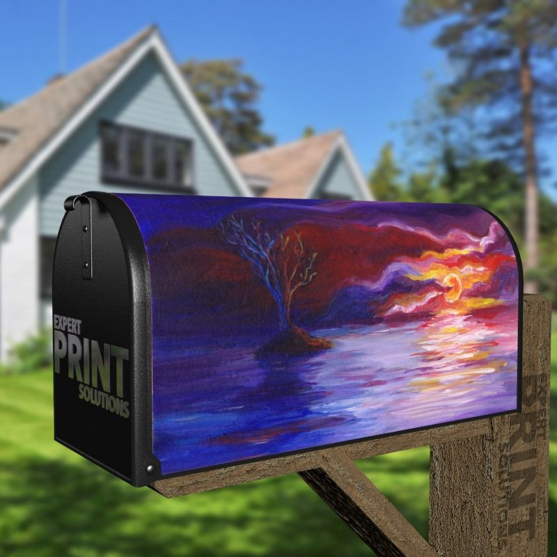 Beautiful Fantasy Landscapes #6 Decorative Curbside Farm Mailbox Cover