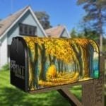 Autumn Forest Park Decorative Curbside Farm Mailbox Cover