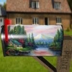 Cottage Beside the Lake Decorative Curbside Farm Mailbox Cover