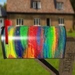 Beautiful Bright Oil Painting Pattern Decorative Curbside Farm Mailbox Cover