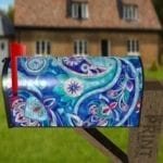 Beautiful Folk Ethnic Native Boho Paisley Design #9 Decorative Curbside Farm Mailbox Cover