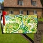 Beautiful Folk Ethnic Native Boho Paisley Design #14 Decorative Curbside Farm Mailbox Cover