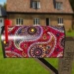 Beautiful Folk Ethnic Native Boho Paisley Design #15 Decorative Curbside Farm Mailbox Cover