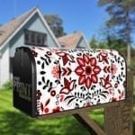 Beautiful Ethnic Native Boho Folk Design #1 Decorative Curbside Farm Mailbox Cover