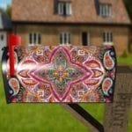 Beautiful Ethnic Native Boho Folk Design #2 Decorative Curbside Farm Mailbox Cover