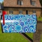 Beautiful Folk Ethnic Native Boho Paisley Design #19 Decorative Curbside Farm Mailbox Cover