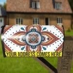 Beautiful Ethnic Bohemian Colorful  Mandala Design Decorative Curbside Farm Mailbox Cover