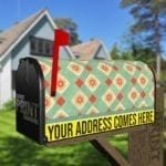 Beautiful Pastel Ethnic Bohemian Design #2 Decorative Curbside Farm Mailbox Cover