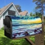 Beautiful Sunset at the Beach Decorative Curbside Farm Mailbox Cover