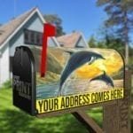 Jumping Dolphin Couple Decorative Curbside Farm Mailbox Cover