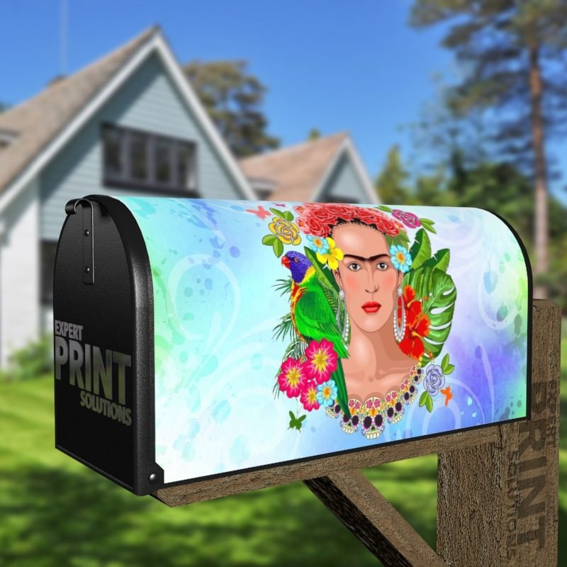 The Gorgeous Frida Kahlo Decorative Curbside Farm Mailbox Cover