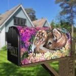 Little Baby Fawn in the Flower Meadow Decorative Curbside Farm Mailbox Cover