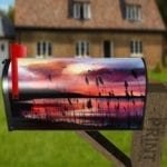 Setting Sun on the Lake Decorative Curbside Farm Mailbox Cover