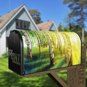Sunny Country Morning Decorative Curbside Farm Mailbox Cover