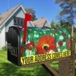 Beautiful Poppies and Dasies Decorative Curbside Farm Mailbox Cover