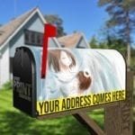 Mom and Baby Angels Decorative Curbside Farm Mailbox Cover