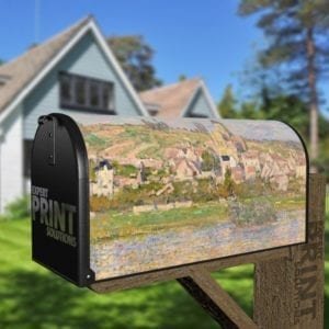 Vétheuil in Summer by Claude Monet Decorative Curbside Farm Mailbox Cover