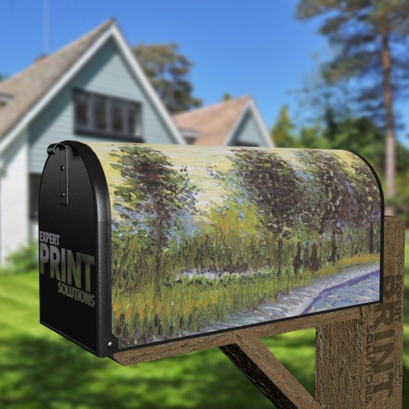 Square Saint-Pierre at Sunset by Vincent van Gogh Decorative Curbside Farm Mailbox Cover