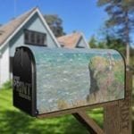 The Cliff Walk at Pourville by Claude Monet Decorative Curbside Farm Mailbox Cover