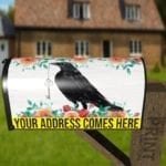 Vintage Crow with a Key Decorative Curbside Farm Mailbox Cover