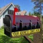 Gulls in the Sunset Decorative Curbside Farm Mailbox Cover