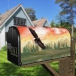 Eagle Above the Lake Decorative Curbside Farm Mailbox Cover