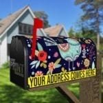 Beautiful Ethnic Folk Art Bird Decorative Curbside Farm Mailbox Cover