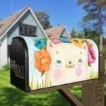 Welcome Friends Garden Cat Decorative Curbside Farm Mailbox Cover
