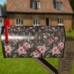 Rustic Flowers on Wood Pattern #4 Decorative Curbside Farm Mailbox Cover