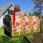 Rustic Flowers on Wood Pattern #8 Decorative Curbside Farm Mailbox Cover