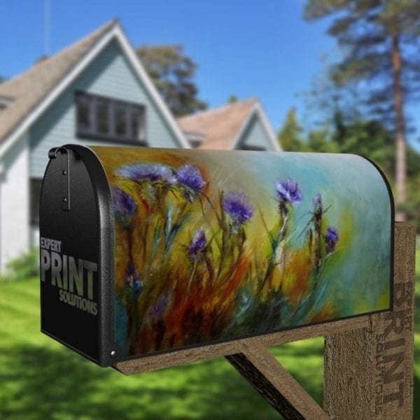 Foggy Summer Morning #2 Decorative Curbside Farm Mailbox Cover