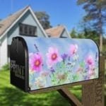 Little Summer Morning Flowers Decorative Curbside Farm Mailbox Cover