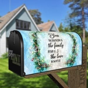 Beautiful Family Quote Decorative Curbside Farm Mailbox Cover