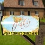 Sunflower Bicycle Decorative Curbside Farm Mailbox Cover