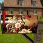 Beautiful Romantic Victorian Roses #14 Decorative Curbside Farm Mailbox Cover