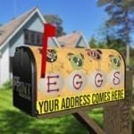 Farm Fresh Eggs and Chickens Decorative Curbside Farm Mailbox Cover