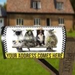 The Shepherd and his Three Sheep Decorative Curbside Farm Mailbox Cover