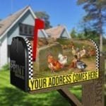Life of the Barnyard Animals #10 Decorative Curbside Farm Mailbox Cover