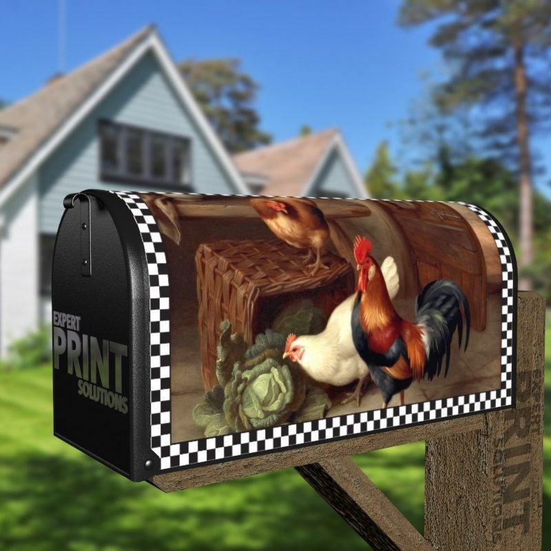 Life of the Barnyard Animals #12 Decorative Curbside Farm Mailbox Cover