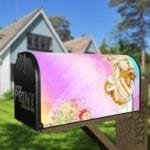 Little Girl and Her Chicken Decorative Curbside Farm Mailbox Cover