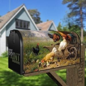 Life of the Barnyard Animals #14 Decorative Curbside Farm Mailbox Cover