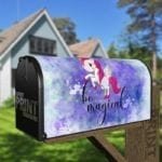 Be Magical Unicorn Decorative Curbside Farm Mailbox Cover