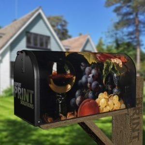 Beautiful Still Life with Juicy Fruit #2 Decorative Curbside Farm Mailbox Cover