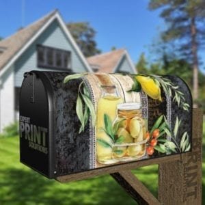 Beautiful Kitchen Design with Olives #2 Decorative Curbside Farm Mailbox Cover
