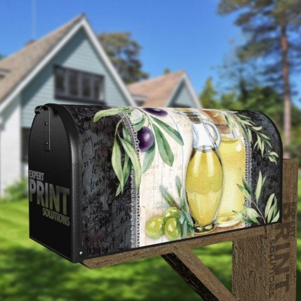 Beautiful Kitchen Design with Olives #5 Decorative Curbside Farm Mailbox Cover