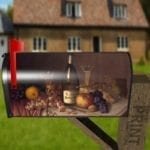 Still Life with Fruit and Champagne Decorative Curbside Farm Mailbox Cover