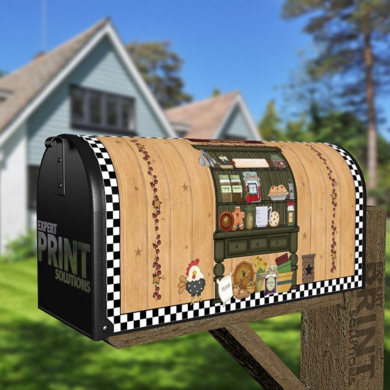 Mom's Kitchen Decorative Curbside Farm Mailbox Cover