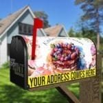 Cake, Cupcakes and Flowers Decorative Curbside Farm Mailbox Cover